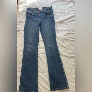 Revice Denim low rise flare jean